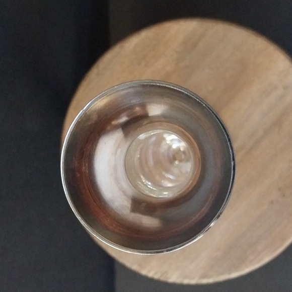 💥💥Vintage Dorothy Thorpe Mid-Century Style 8"Vase with Silver Band - Picture 3 of 8